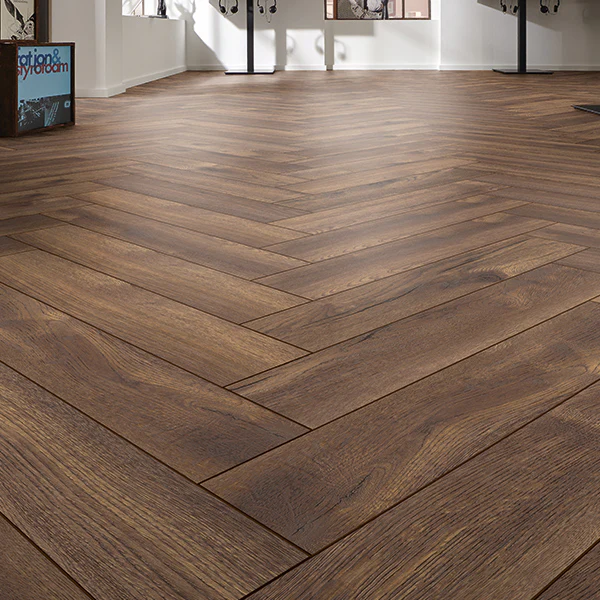 Herringbone 8mm Laminate Flooring by Kronotex